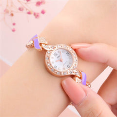 Leaf bracelet quartz wrist watch - ProTrendyz
