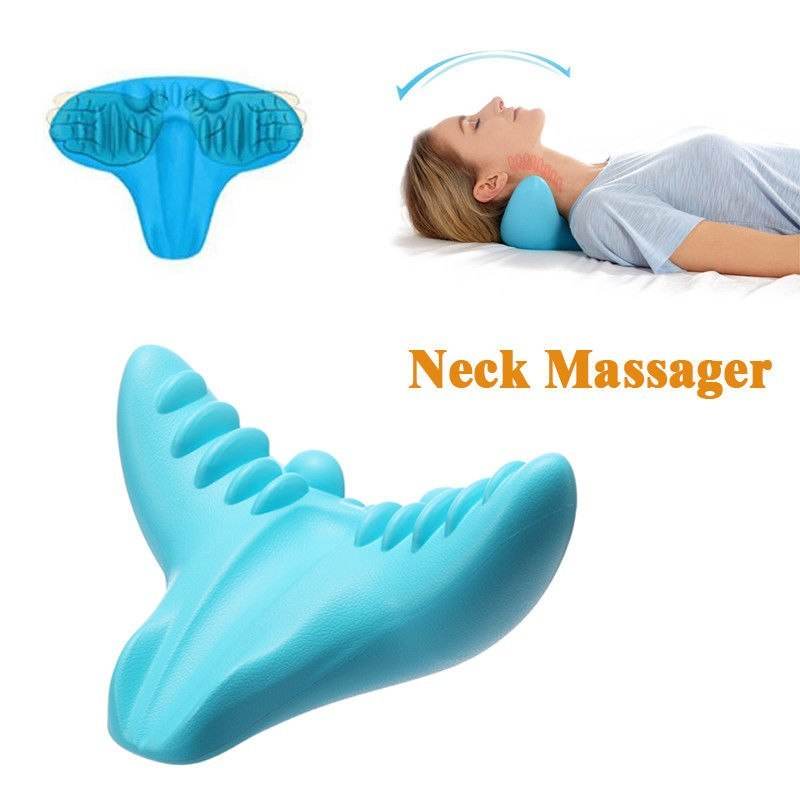 Shiatsu massage pillow C-rest neck and neck cervical spine relaxation muscle memory foam pillow - ProTrendyz