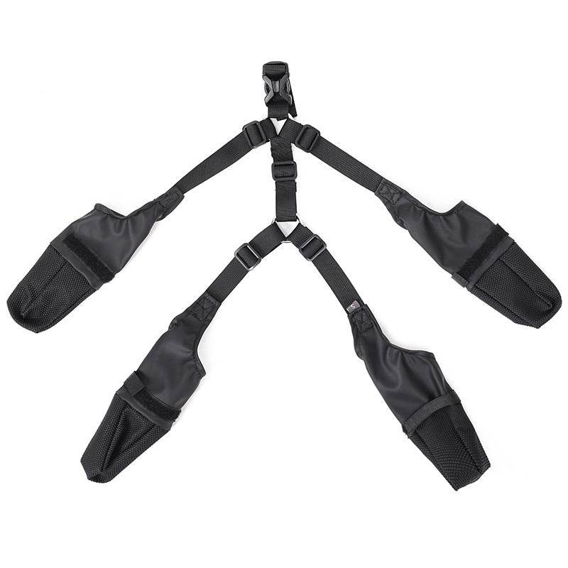 Waterproof Dog Shoes Adjustable Dog Boots Pet Breathbale Shoes For Outdoor Walking Soft French Dog Shoes Pets Paws Protector Pet Products - ProTrendyz