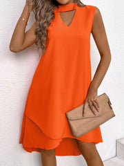 Casual Comfortable Asymmetrical And Loose-fitting Dress