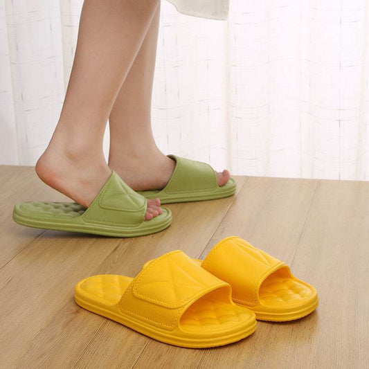Summer Slippers Plaid Design Bathroom Slippers For Women Shoes - ProTrendyz