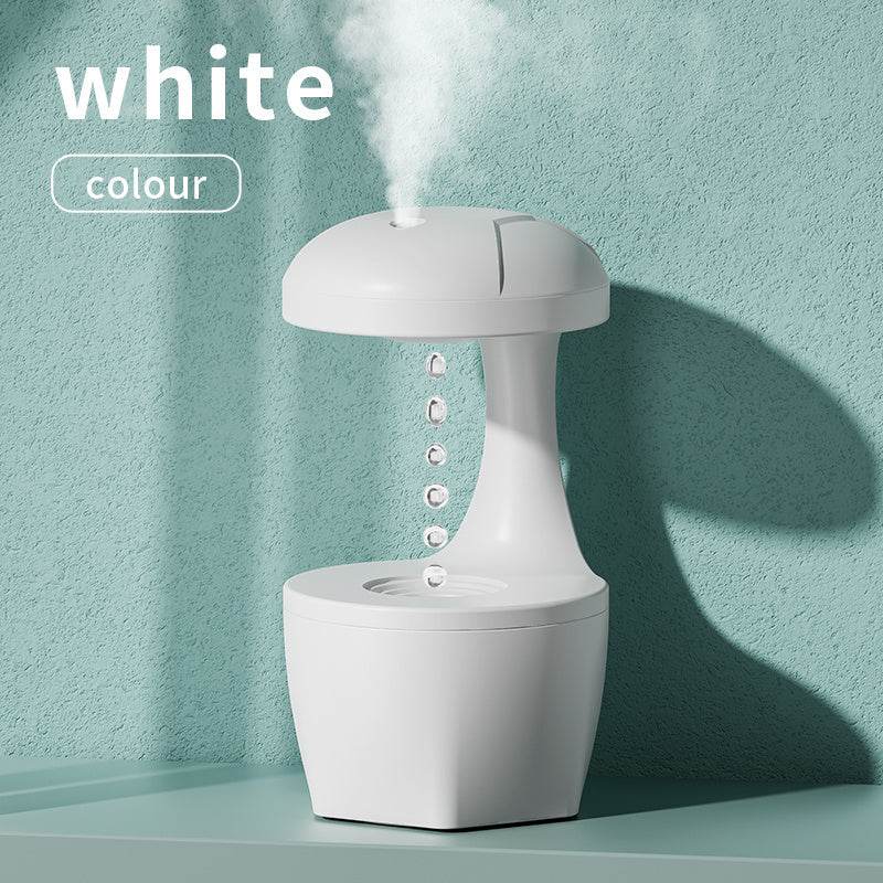 New Arrival Portable 800ml H2o Anti Gravity Usb Air Water Droplet Cool Mist Smooth Sailing Aromatherapy Humidifier For Bedroom - ProTrendyz