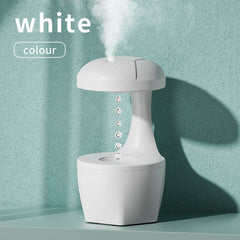 New Arrival Portable 800ml H2o Anti Gravity Usb Air Water Droplet Cool Mist Smooth Sailing Aromatherapy Humidifier For Bedroom - ProTrendyz