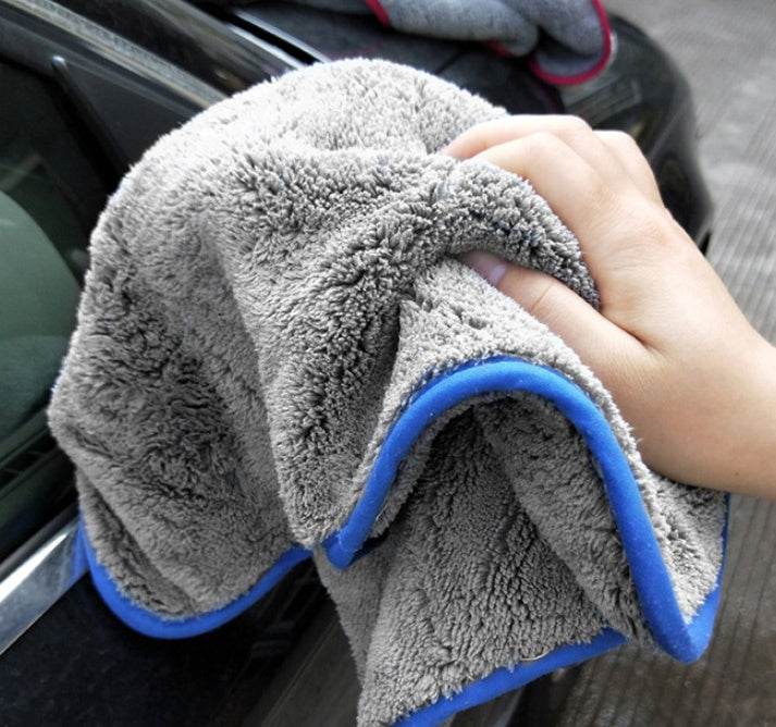 Microfiber Car Wash Towel Absorbent Car Supplies Cleaning Cloth - ProTrendyz