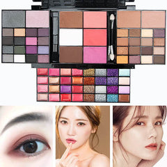 74 Colors Makeup Set Lip Gloss Blush Eyeshadow Highlight Combination Plate Wholesale Makeup Set - ProTrendyz