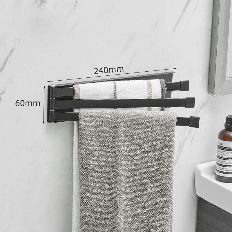 Nordic Bathroom Non-perforated Towel Rack Bathroom - ProTrendyz