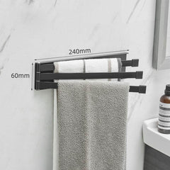 Nordic Bathroom Non-perforated Towel Rack Bathroom - ProTrendyz