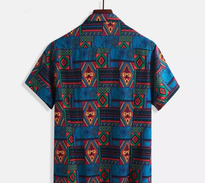 Beach shirt printed shirt men - ProTrendyz