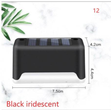 New Upgrade Waterproof LED Solar Fence Lamp Solar Deck Lights Solar Step Light Outdoor For Patio Stairs Garden Pathway Step Yard - ProTrendyz