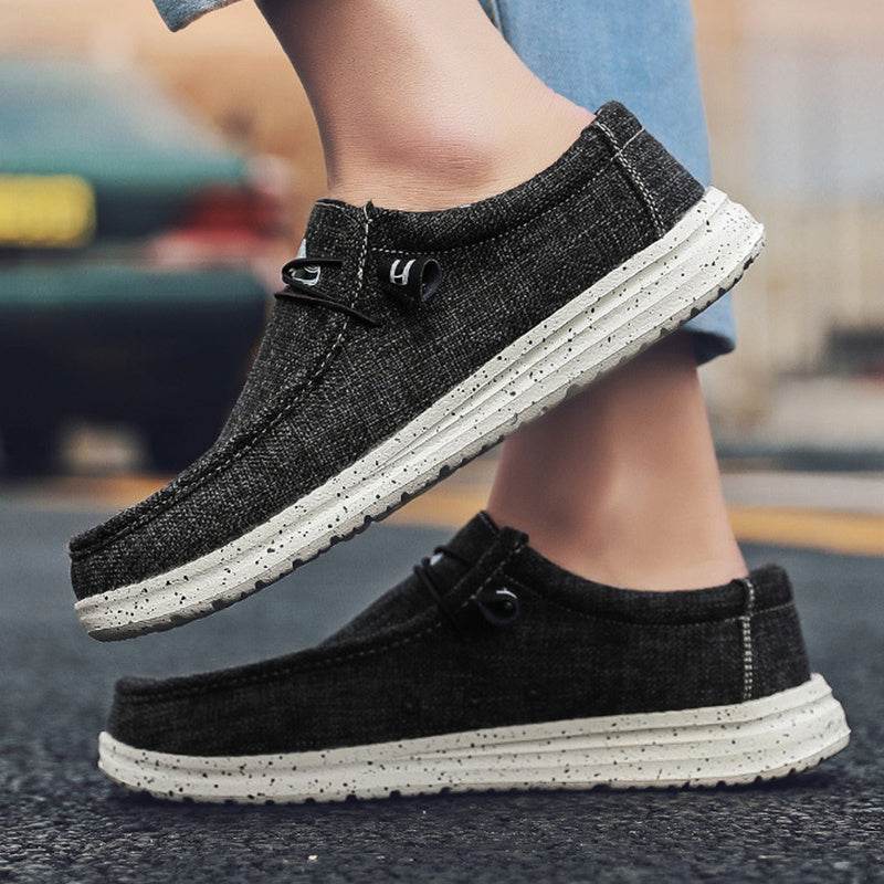 Men Loafers Fashion Canvas Shoes - ProTrendyz