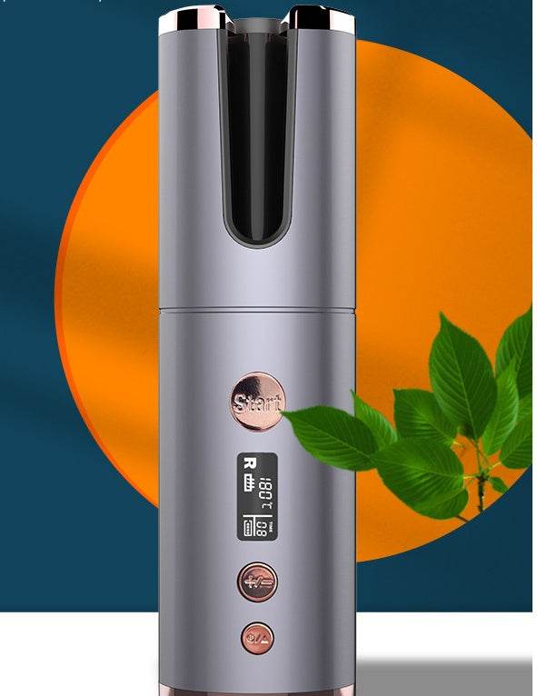 Wireless Rechargeable Curling Iron Electric Hair Curler Fully Automatic Rotating Portable Hairdresser - ProTrendyz