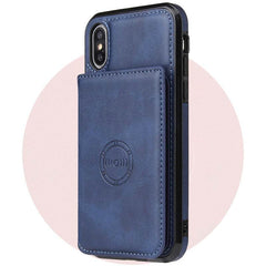 Card wallet leather case phone case - ProTrendyz
