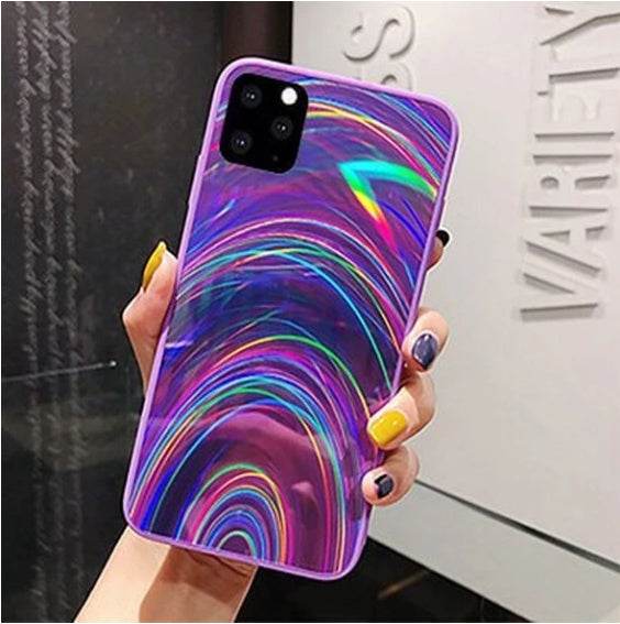 Rainbow Mirror Soft Case Phone Case - ProTrendyz
