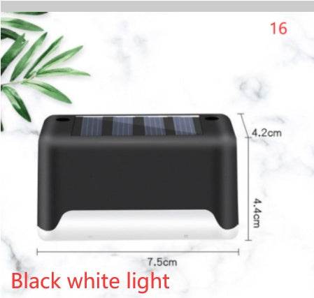 New Upgrade Waterproof LED Solar Fence Lamp Solar Deck Lights Solar Step Light Outdoor For Patio Stairs Garden Pathway Step Yard - ProTrendyz