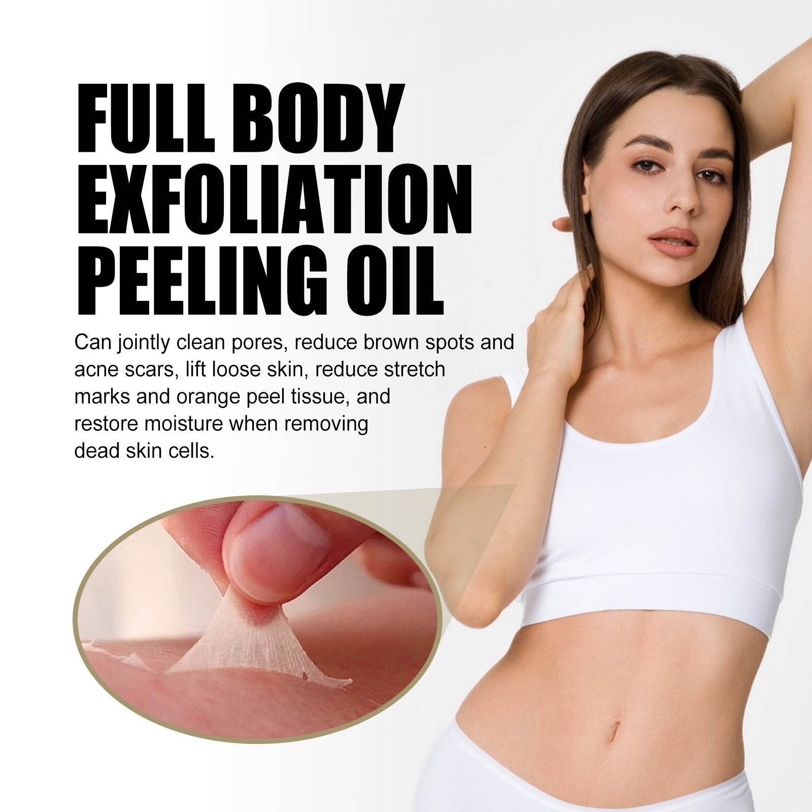 Delicate Brightening Body Cleaning Exfoliating Skin Care Oil - ProTrendyz