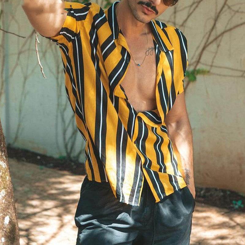 Soft Shirts For Men Shirt Mens Summer Streetwear Casual - ProTrendyz