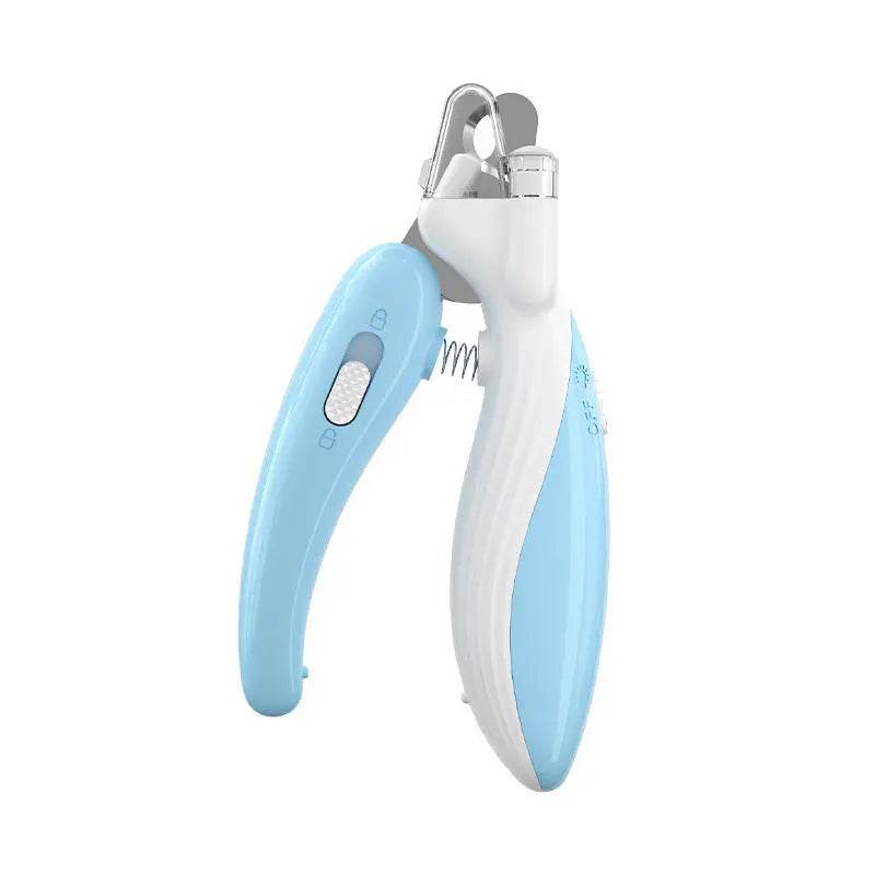 Pet Nail Clippers Dog Nail Clippers Cat Nail Clippers LED Electric Nail Grinder Pet Supplies LED Light Pet Nail Clippers - ProTrendyz