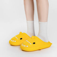 Cartoon Shark Shoes Home Slippers EVA Lovers Slippers Winter Soft Bottom Waterproof Shoes - ProTrendyz