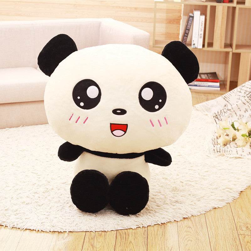 70cm Kawaii Big Head Panda Plush Toys Stuffed Soft Animal Pillow Cute Bear Gift for Children Kids Baby Girls Birthday Gift - ProTrendyz