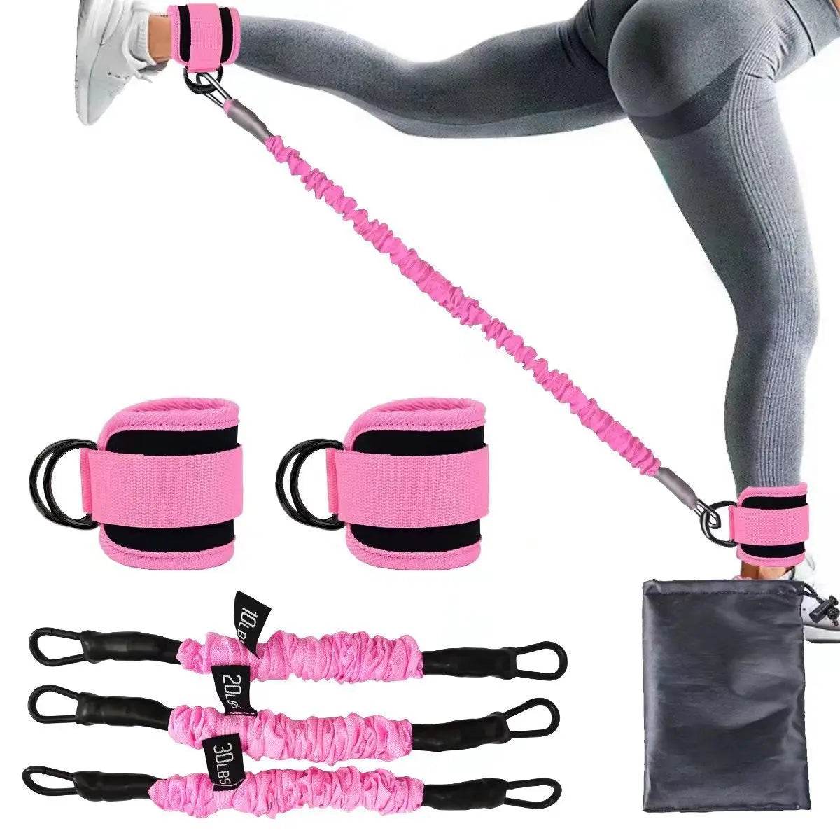 Ankle Ring Leggings Straps Gantry Ankle Foot Buckle Trainer 10 Pounds 20 Pounds 30 Pounds - ProTrendyz