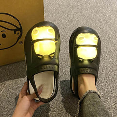 2024 Cute Slipper With Panda Lamp Summer Sandales Femme Light Funny Woman Slippers Shoes Women - ProTrendyz