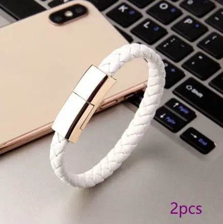New Bracelet Charger USB Charging Cable Data Charging Cord For IPhone14 13 Max USB C Cable For Phone Micro Cable US - ProTrendyz