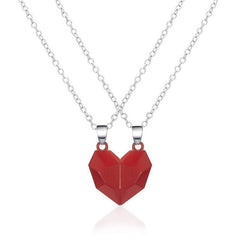 Creative Magnet Necklace Love Heart Broken Men And Women - ProTrendyz