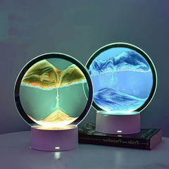 Creative 3D Quicksand Table Lamp Bedside - ProTrendyz