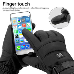 Winter Electric Heated Gloves Motorcycle Touch Screen Gloves - ProTrendyz