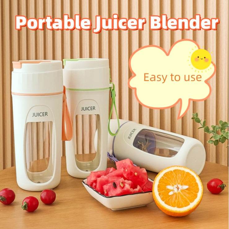 Portable Blender Electric USB Charging Outdoor Automatic Juicer Cup Juice Maker Kitchen Supplies - ProTrendyz