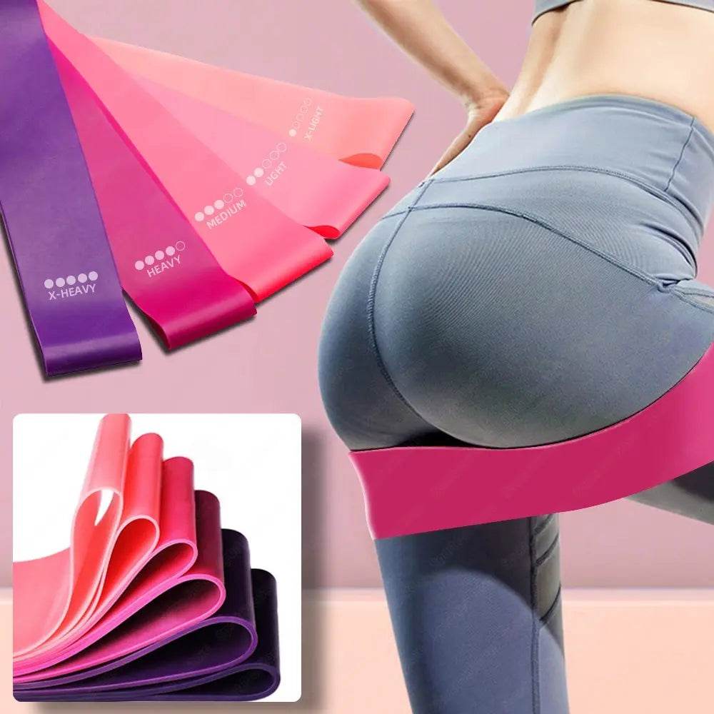 Resistance Bands Sealing Elastic Booty Sport Bodybuilding Rubber Band For Fitness Gym Leagues Equipment Sports Mini Yoga US - ProTrendyz
