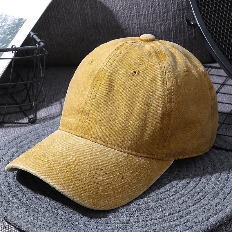 Washed Baseball Caps For Men And Women Outdoor Distressed Sun Hats Simple Caps - ProTrendyz