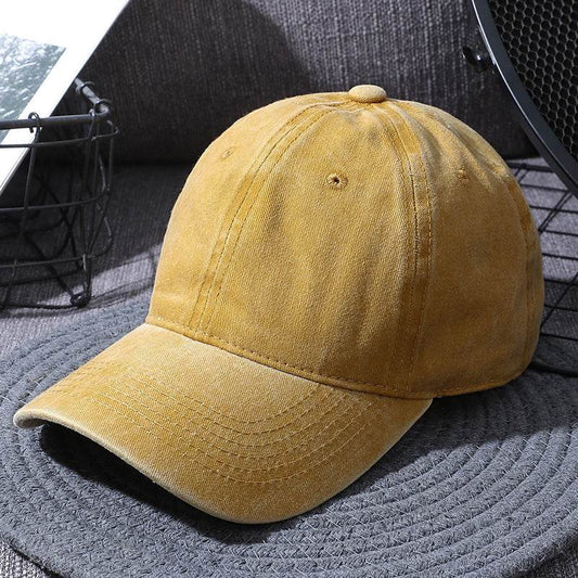 Washed Baseball Caps For Men And Women Outdoor Distressed Sun Hats Simple Caps - ProTrendyz
