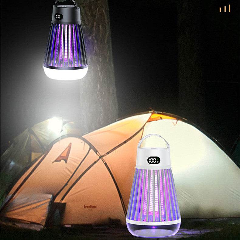 Digital Display Mosquito Killer Lamp Electric Shock Mosquito Trap Light Radiationless Insect Repellent Trap For Bedroom Outdoor Summer Gadgets - ProTrendyz