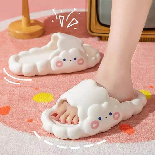 Home Bathroom Bathing Cloud Slippery Slippers - ProTrendyz