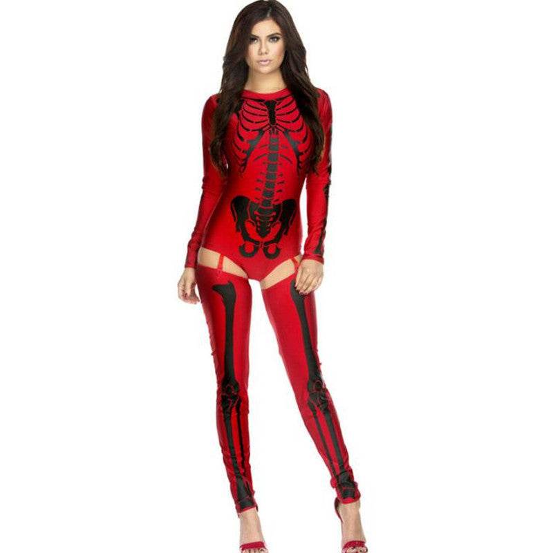 Halloween Cosplay Costume Skull Zombie Uniform - ProTrendyz