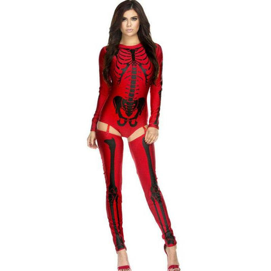 Halloween Cosplay Costume Skull Zombie Uniform - ProTrendyz