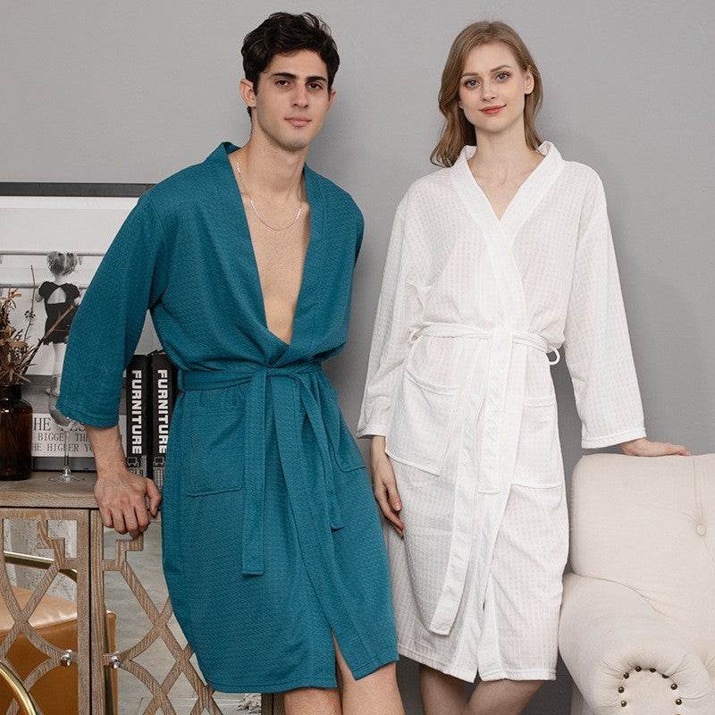 Couple Robes Sleepwear Women Men Loungewear Bathrobe - ProTrendyz