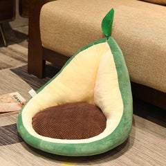Kawaii Multifunction Plush Fruit Soft Stuffed Cactus Avocado Carrot Pillow Toys Home Office Decor Chair Seat Cushion - ProTrendyz