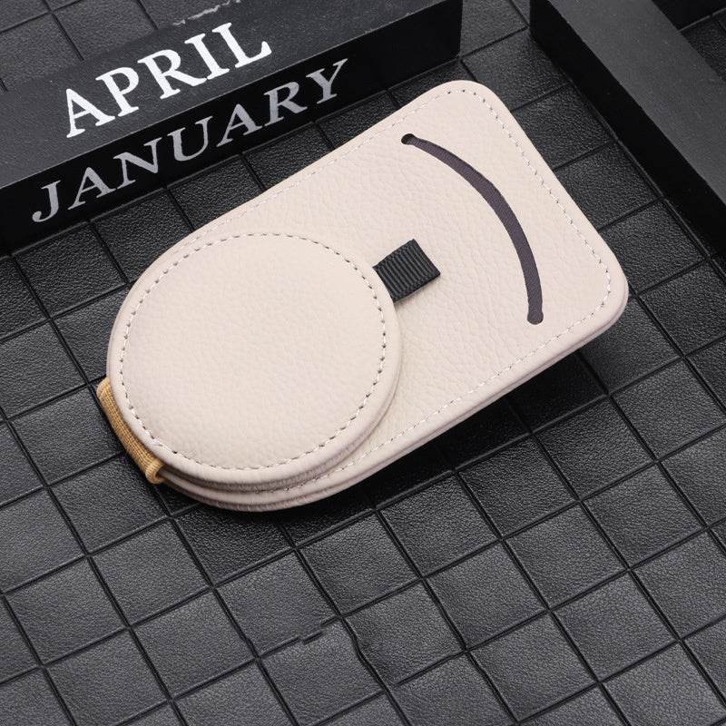 Car Glasses Holder Universal Sun Visor Eyeglasses Clip Sunglasses Case Card Holder Auto Interior Accessories - ProTrendyz