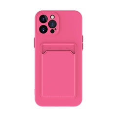 Simple Pure Color Liquid Silicone Phone Case - ProTrendyz