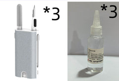 5 In 1 Screen Cleaner Kit Camera Phone Tablet Laptop Screen Cleaning Tools Earphone Cleaning Brush Pen For Office - ProTrendyz