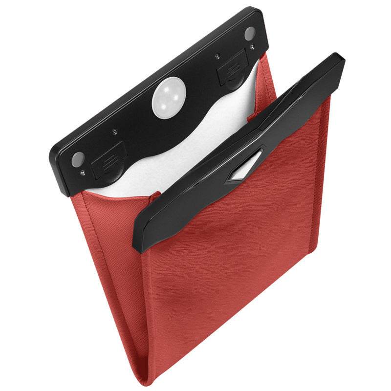 LED Car Trash Can Organizer Garbage Holder Automobiles Storage Bag Accessories Auto Door Seat Back Visor Trash Bin Paper Dustbin - ProTrendyz