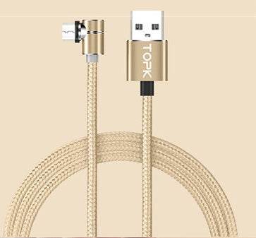 Magnetic Cable Micro Usb Cable 360 Degree Rotate Magnetic Charge Phone Charging Cord Wire - ProTrendyz