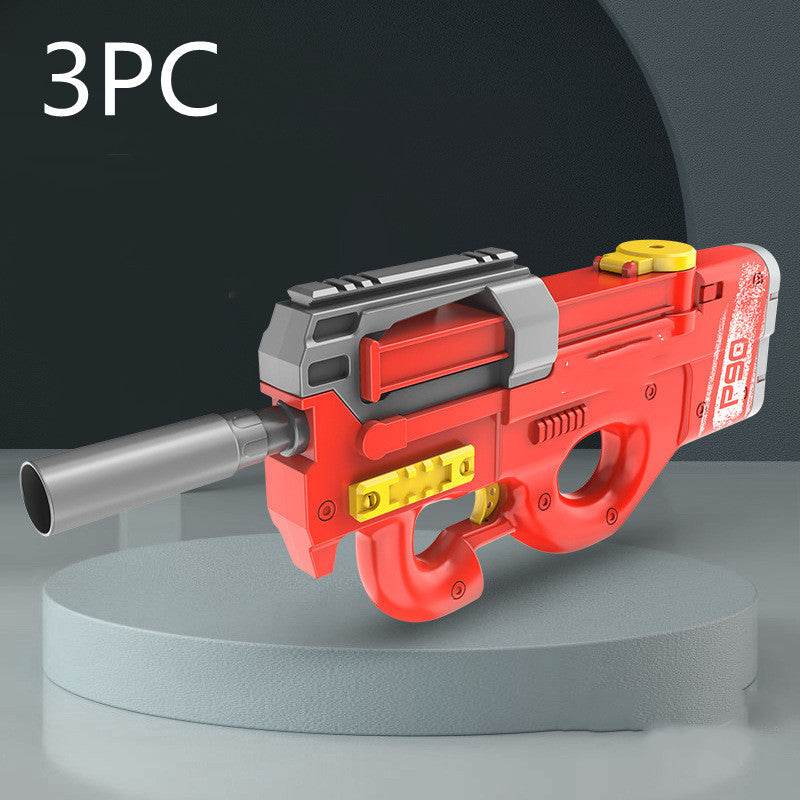 New P90 Electric Water Gun High-Tech Kids Toys Outdoor Beach Pool Large Capacity Summer Gel Blasting Water Gun For Adults - ProTrendyz