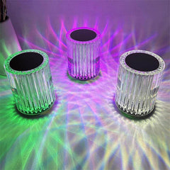 Crystal Lamp Table Lamp Atmosphere Creative Line Small Night Lamp Led Lights - ProTrendyz