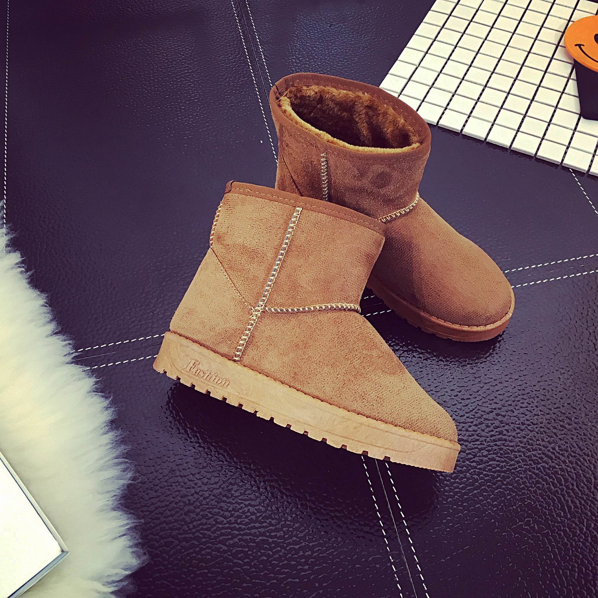 Snow Boots Winter Faux Fur Women Shoes - ProTrendyz