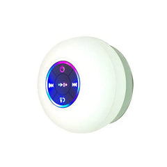 Big Suction Cup Waterproof Shower Bluetooth Speaker LED Light Emitting - ProTrendyz