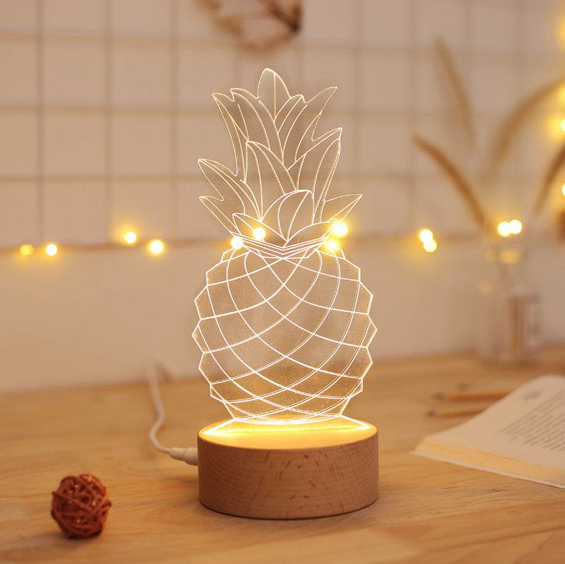 Bedside lamp pineapple table lamp - ProTrendyz