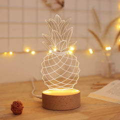 Bedside lamp pineapple table lamp - ProTrendyz